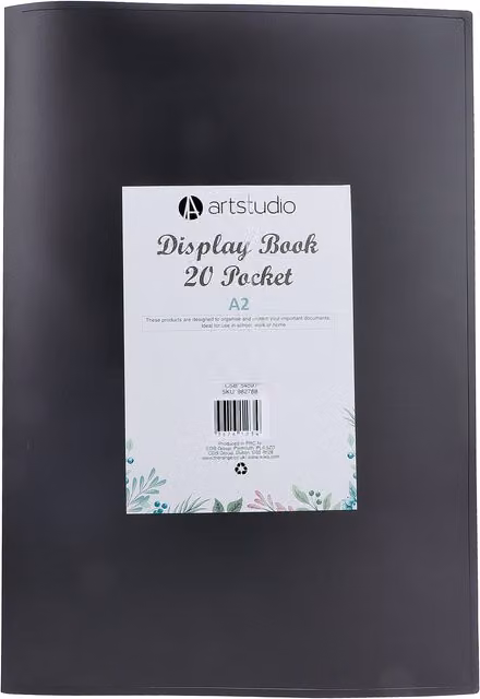 Artstudio Black A2 Display Book