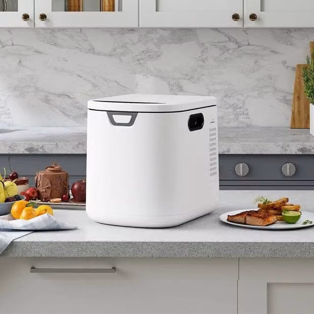 PAWNORA 4L Electric Kitchen Composter in White
