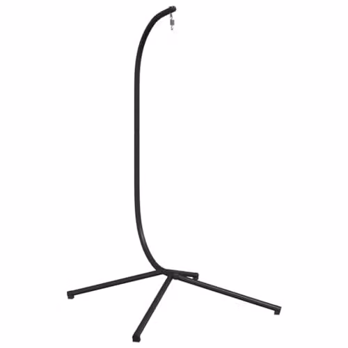 vidaXL Hanging Egg Chair Stand in Anthracite Steel