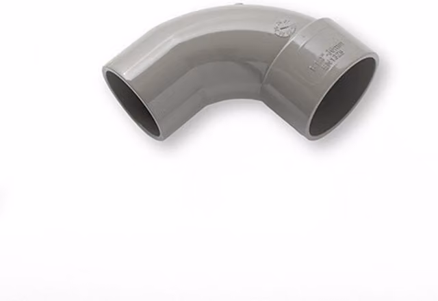 Primaplumb 32mm 90 Degree Spigot Bend, Grey