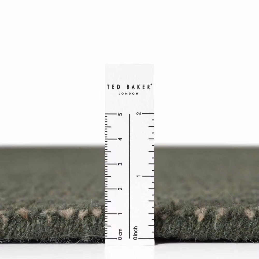 Ted Baker Greenwich Handwoven Wool Rug in Green, W: 160 cm, D: 230 cm – 2