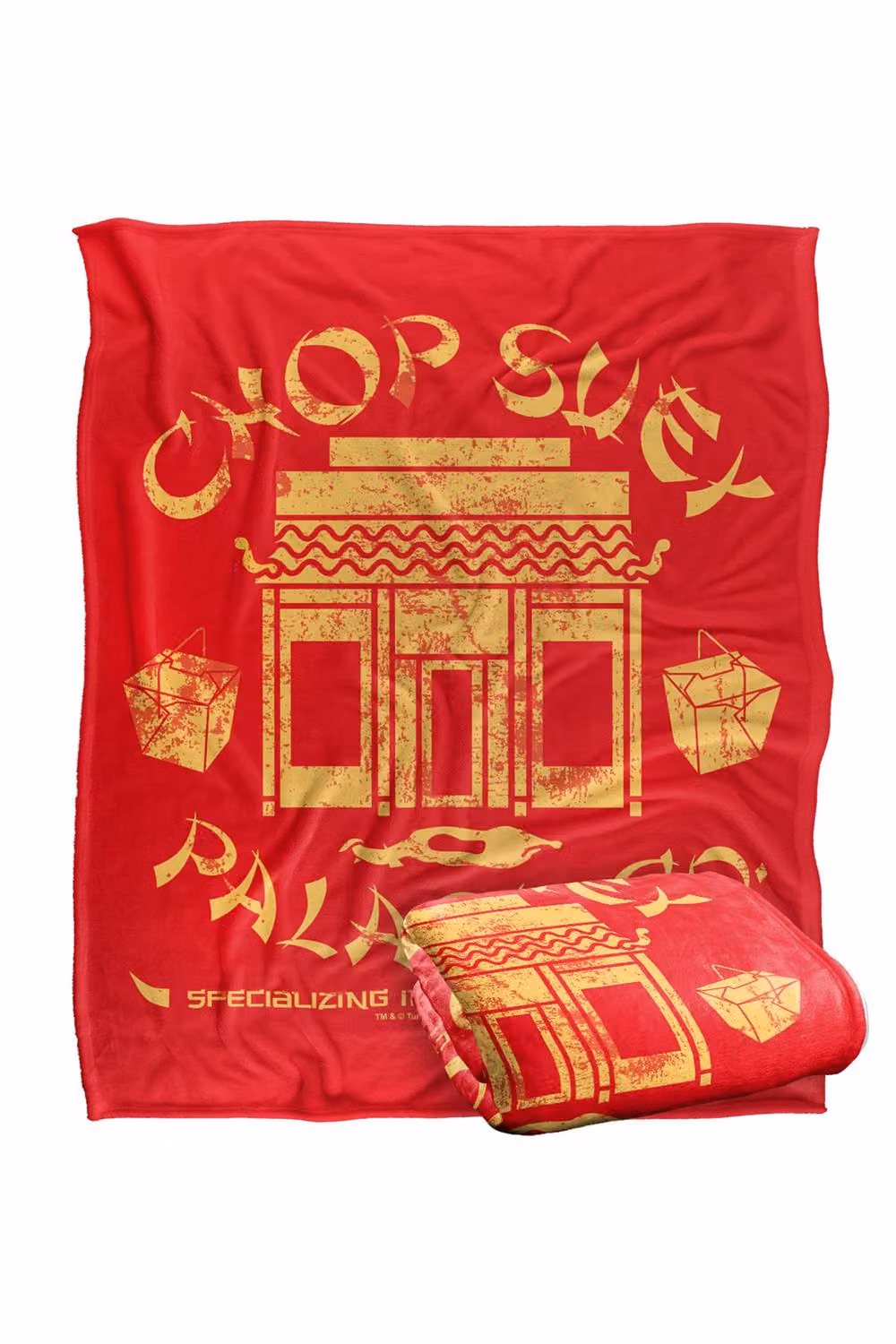 Chop Suey Co A Christmas Story Silky Touch Super Soft Fluffy Throw Blanket, Red and Multicolour, Large – 2