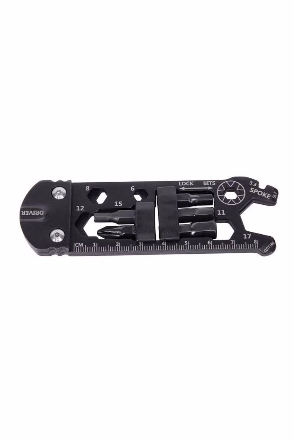 KDMD Black and Multicolour Steel Bike Multi-Function Tool – 2