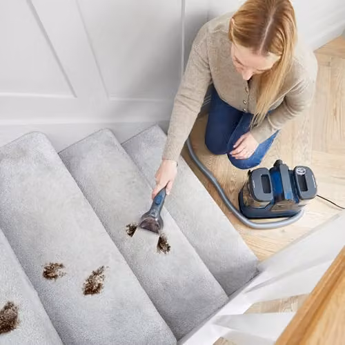 Vacmaster EasyClean Thermo Blue Corded Heated Carpet Spot Cleaner and Handheld Steam Cleaner – 5