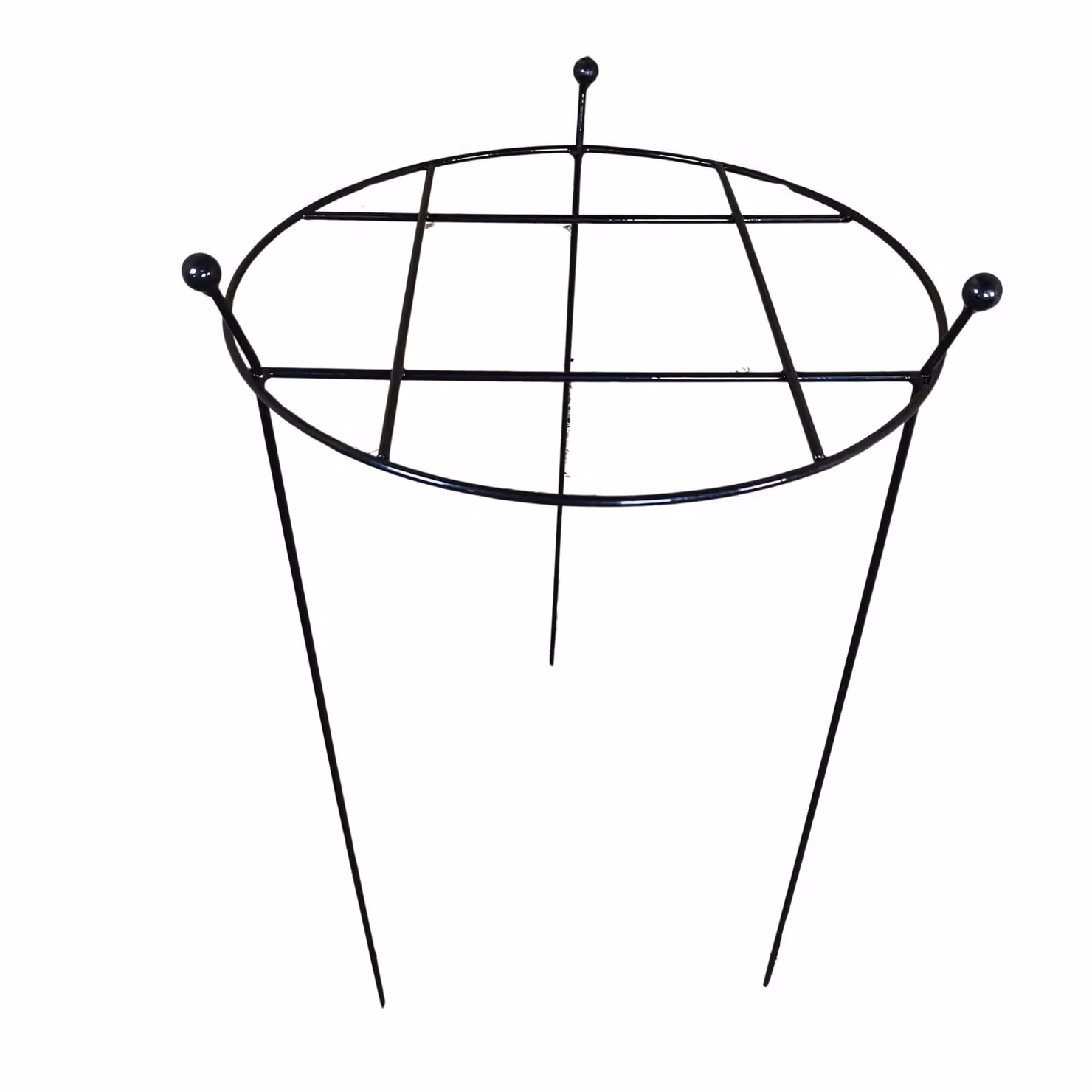 Samuel Alexander Black Metal Heavy Duty Obelisk Garden Plant Support, W: 45 cm, H: 80 cm – 3