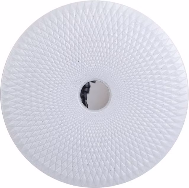 Netlighting Gemi Round LED Flush Ceiling Light, White, 38 cm, 4000K Neutral White