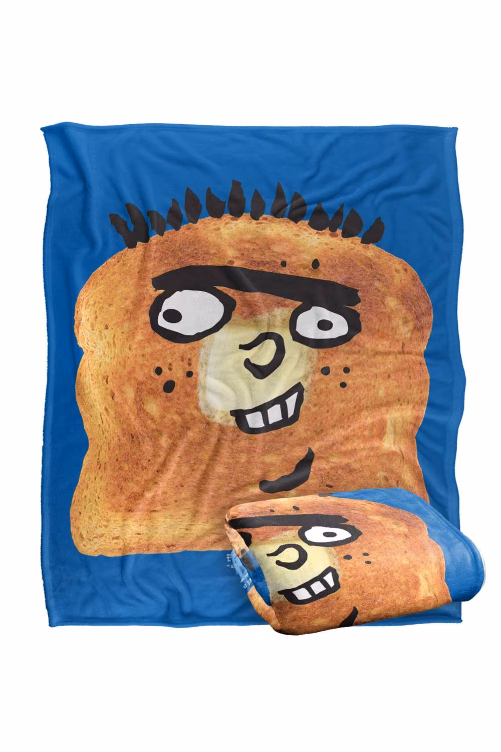 Cartoon Network Ed Edd n Eddy Super Soft Fluffy Polyester Throw Blanket in Multicolour and Blue, Large – 2