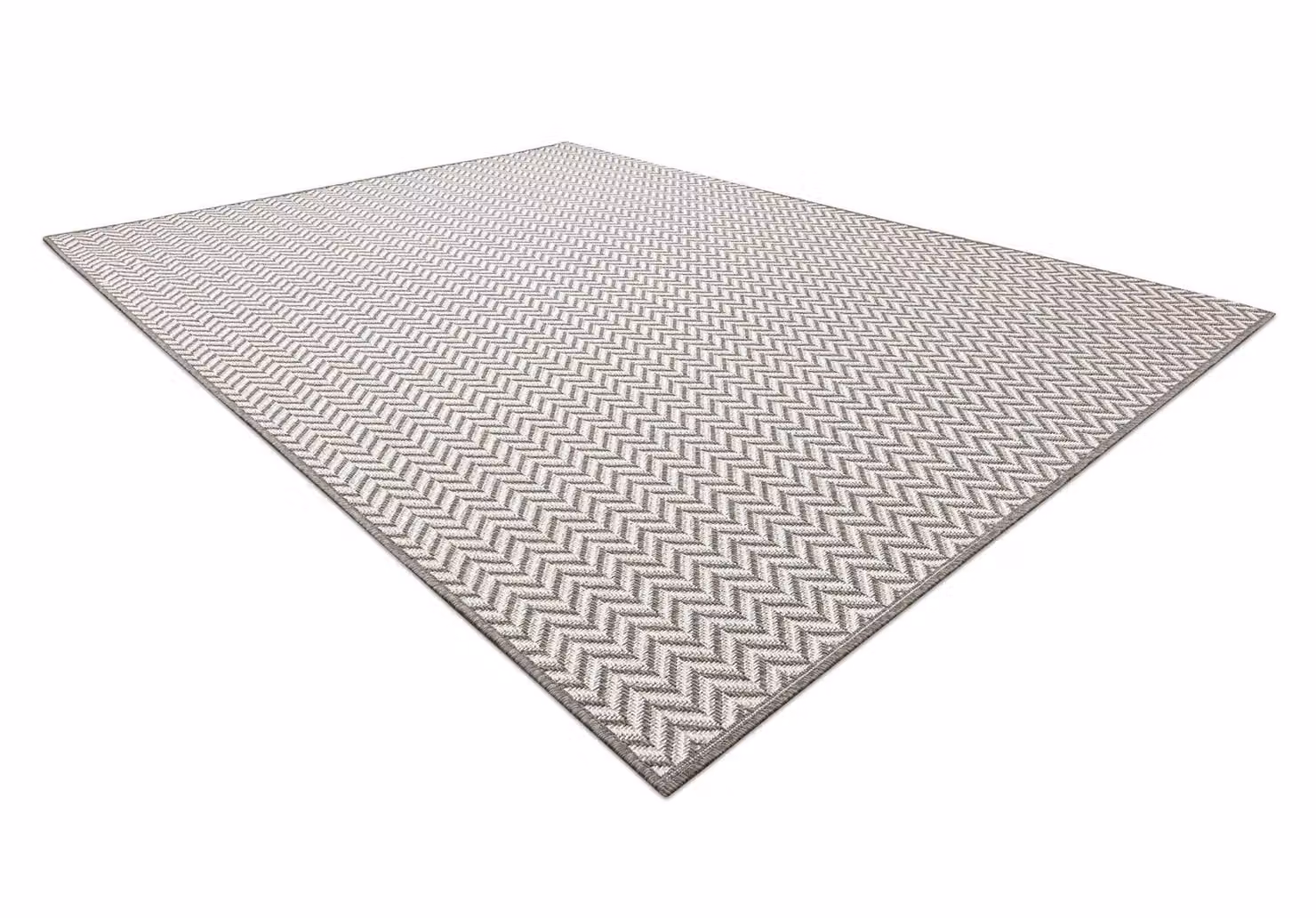 RugsX Sisal Rug in Yellow, Rectangular Flat Weave, W: 120 cm x D: 170 cm