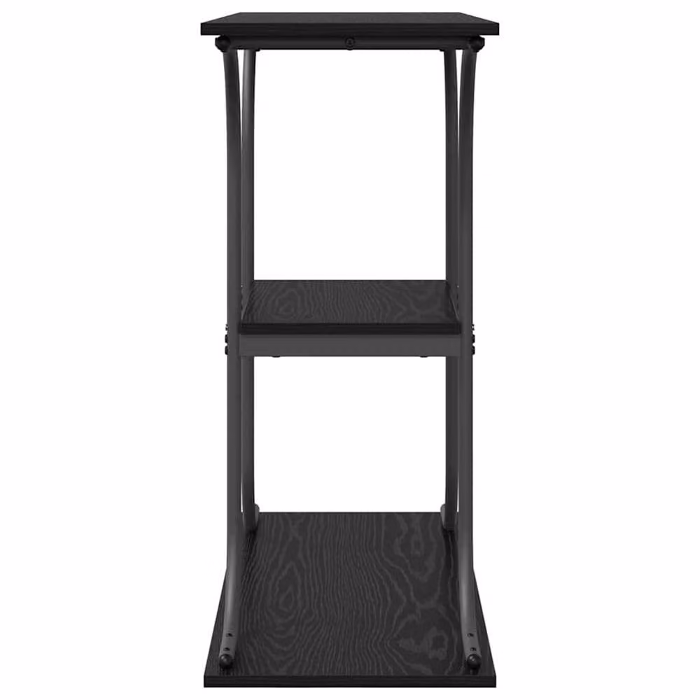 Berkfield Home Black Oak Console Table, W/D/H: 101 x 35 x 80.5 cm – 3