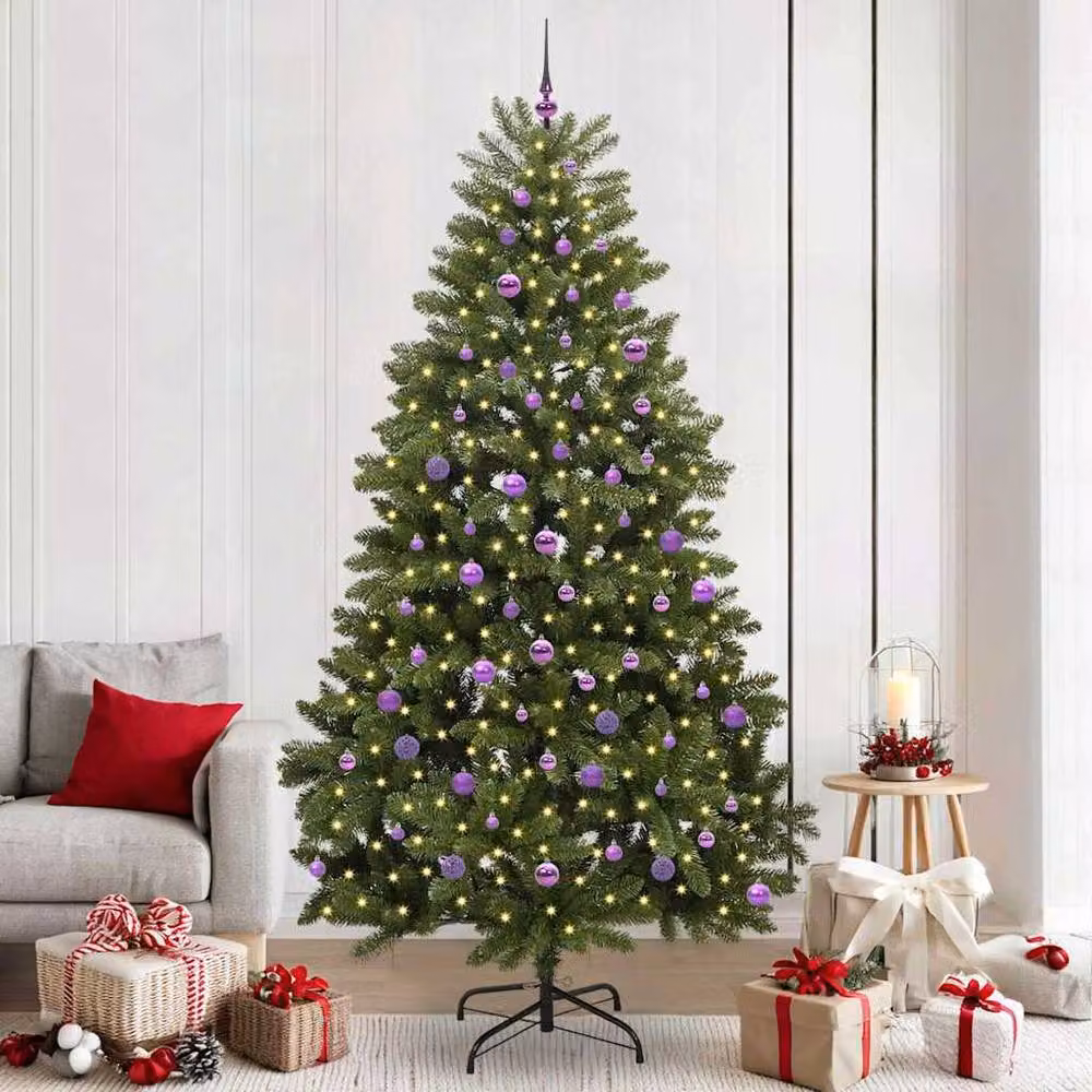 Berkfield Home Elegant Artificial Christmas Tree in Green, Height: 240 cm – 2