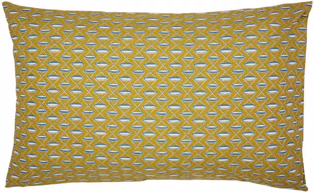 Land & Shore Raven Stripe Reversible Cotton Standard Pillowcase Pair, Multicolour