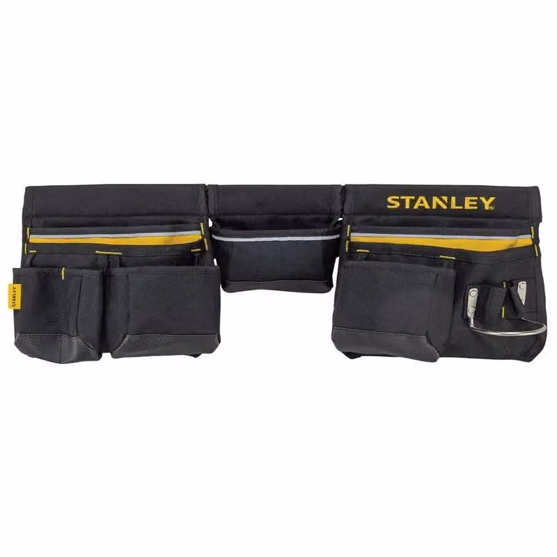 Stanley Polyester Textile Tool Apron in Black and Multicolour – 2