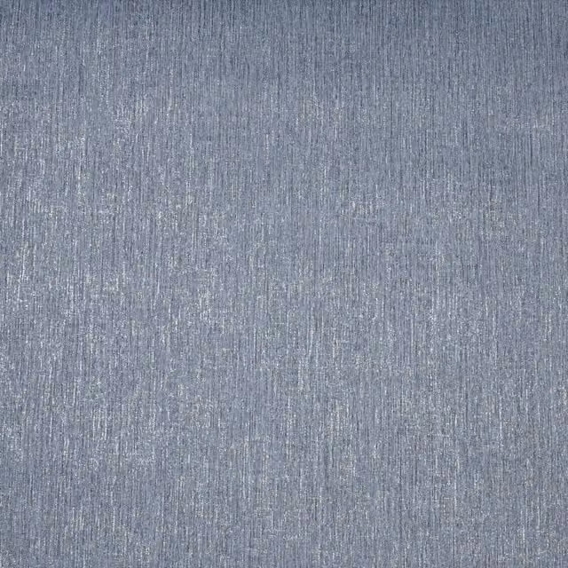 Muriva Abstract Blue and Silver Metallic Vinyl Wallpaper for Bedroom or Living Room