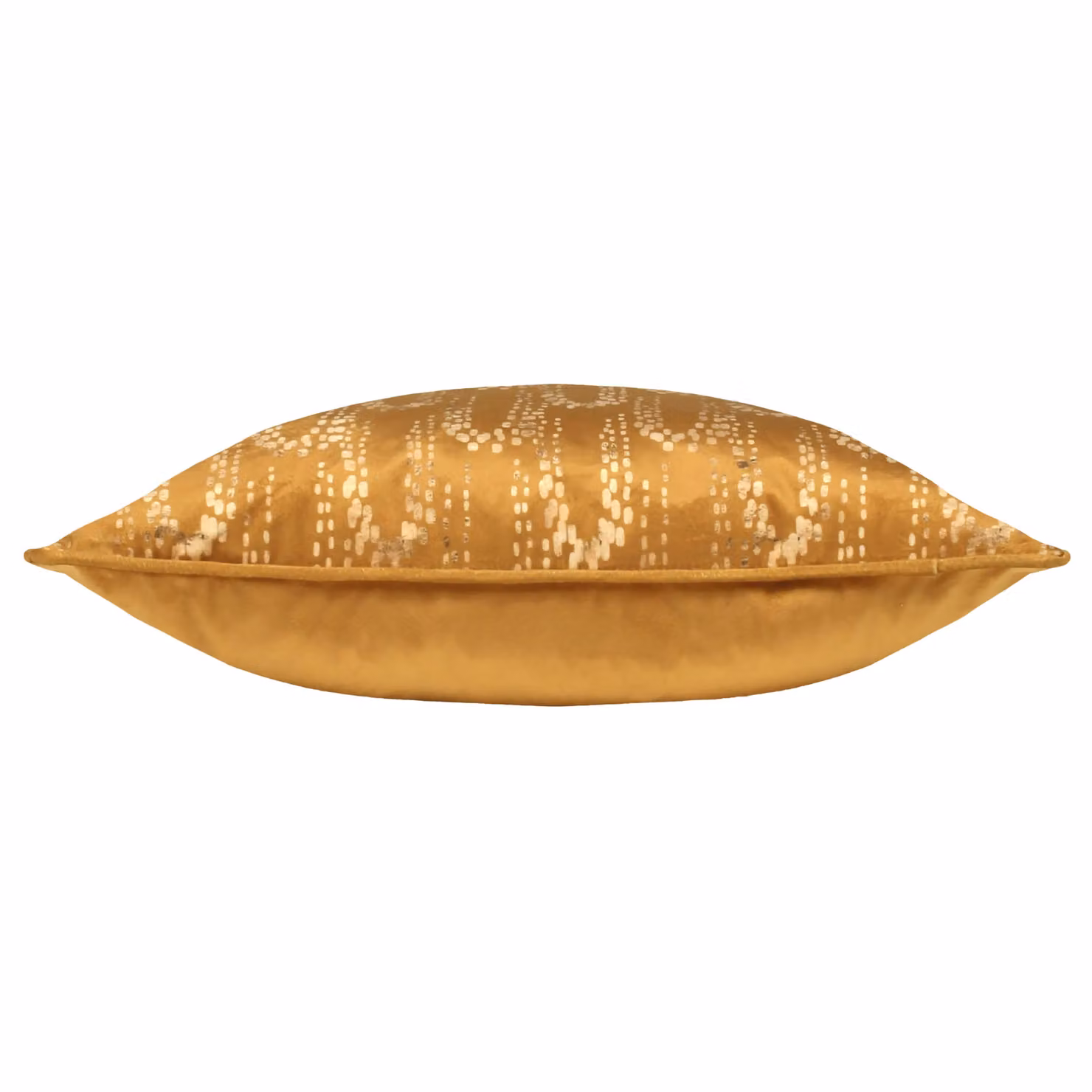Wisteria Gold Velvet Square Cushion W/D/H: 50 x 50 x 50 cm – 2