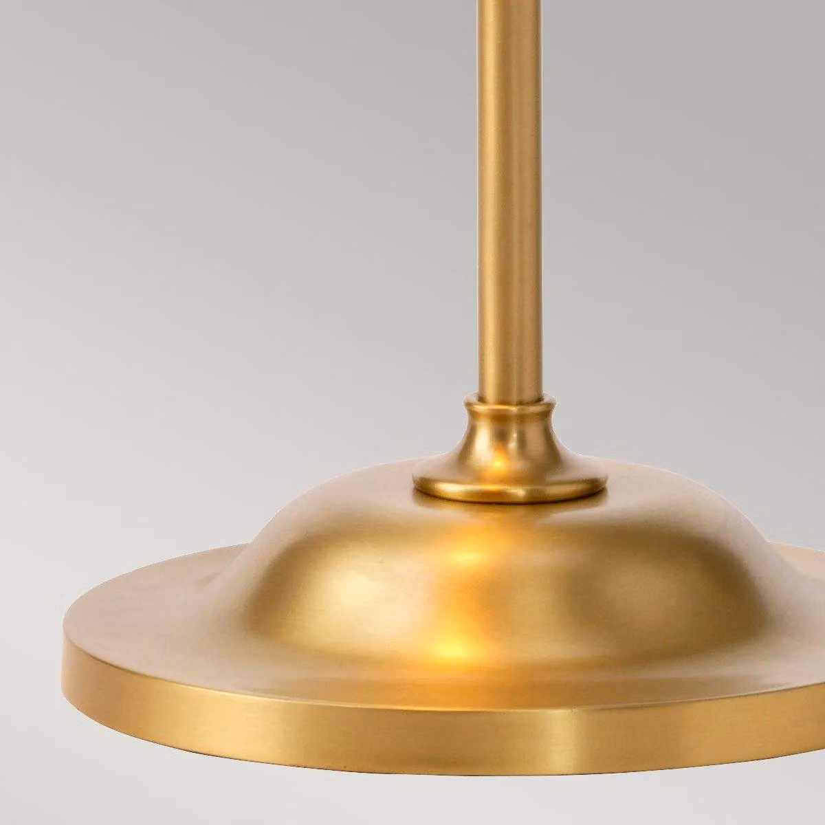Netlighting Provence Height Adjustable Mid-Century Floor Lamp in Aged Brass and Yellow with E27 Socket – 2
