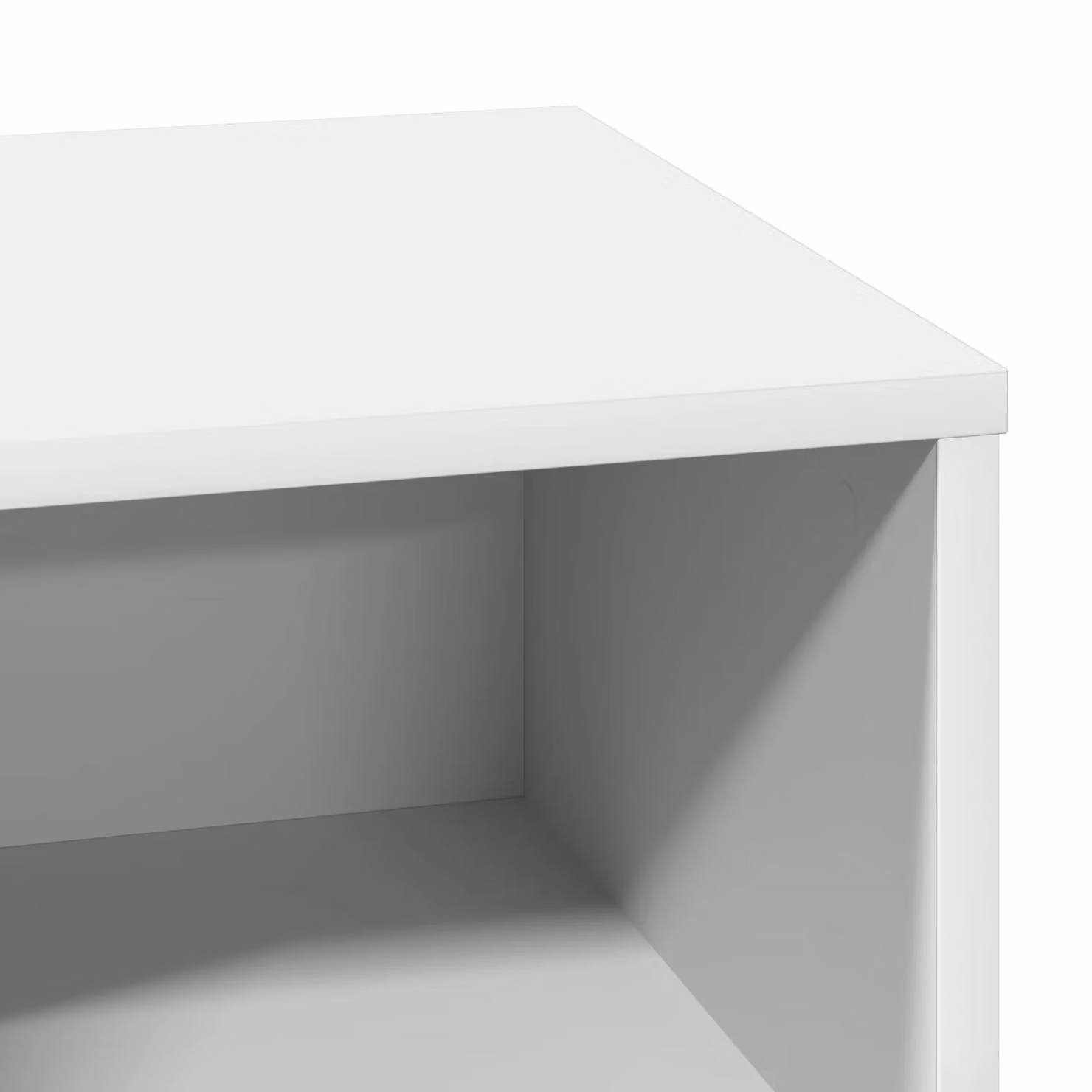 Berkfield Home Set of 2 White Bedside Cabinets with Integrated LED Lighting, W/D/H: 50 x 34.5 x 50 cm – 2