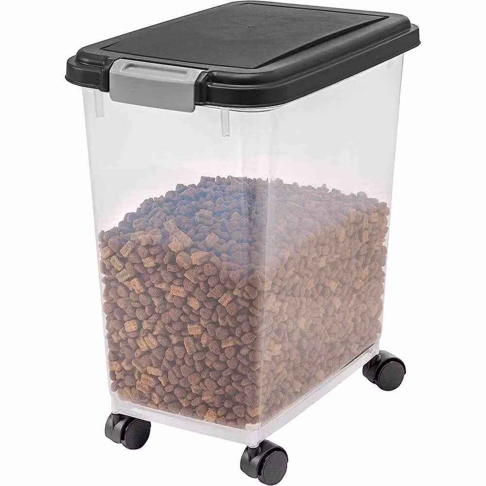 Nordara Black Airtight Pet Food Storage Container for 15 kg Dry Food – 5
