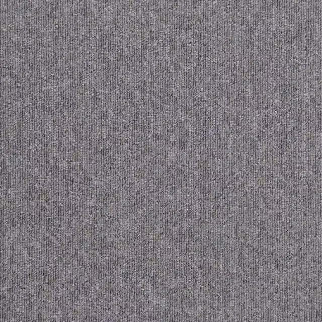 Vital Contract Carpet Tiles in Light Grey, 5.5mm Loop Pile, 5m2 (20 Tiles Per Box)