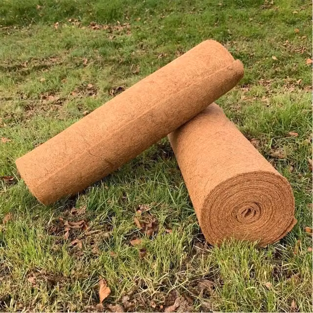 Nordara Brown Coir Fibre Liner for Wall Trough and Hanging Baskets, W: 75 cm, L: 20 m