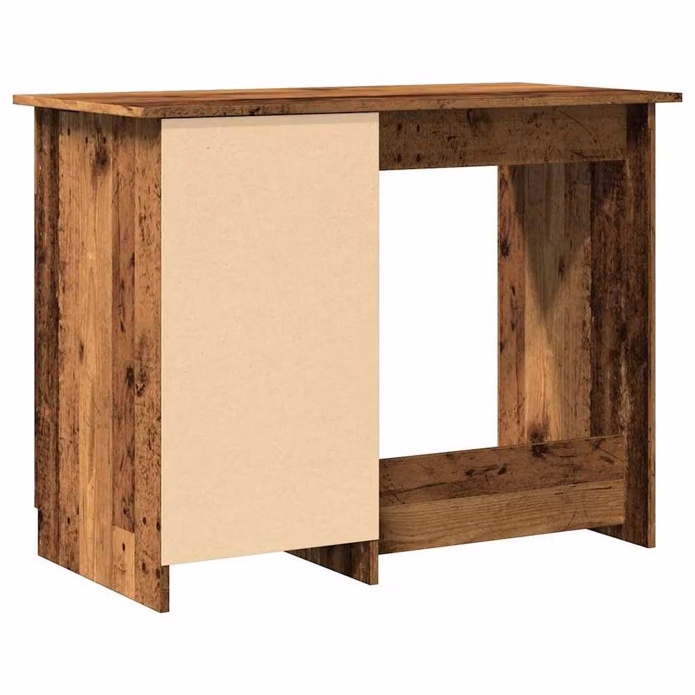 Berkfield Home Modern Writing Desk in Brown, W/D/H: 100 x 50 x 76 cm – 6