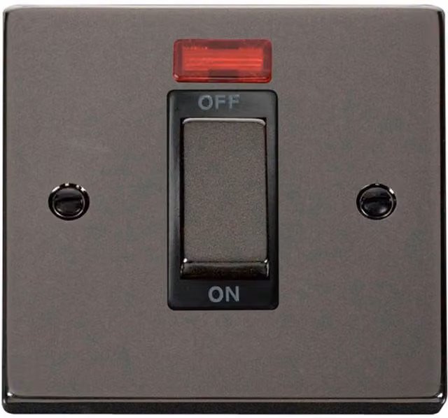 SE HOME Black Surface Mount Switch