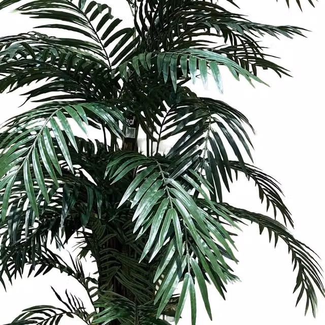 Botanik 210 cm Premium Fire-Retardant Artificial Areca Palm Tree in Green