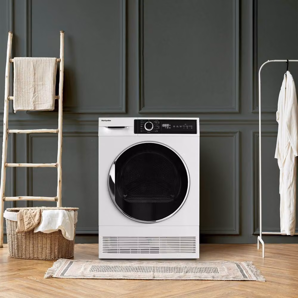 Montpellier MTDC8SDW White 8kg Condenser Tumble Dryer - B Energy Rating – 5