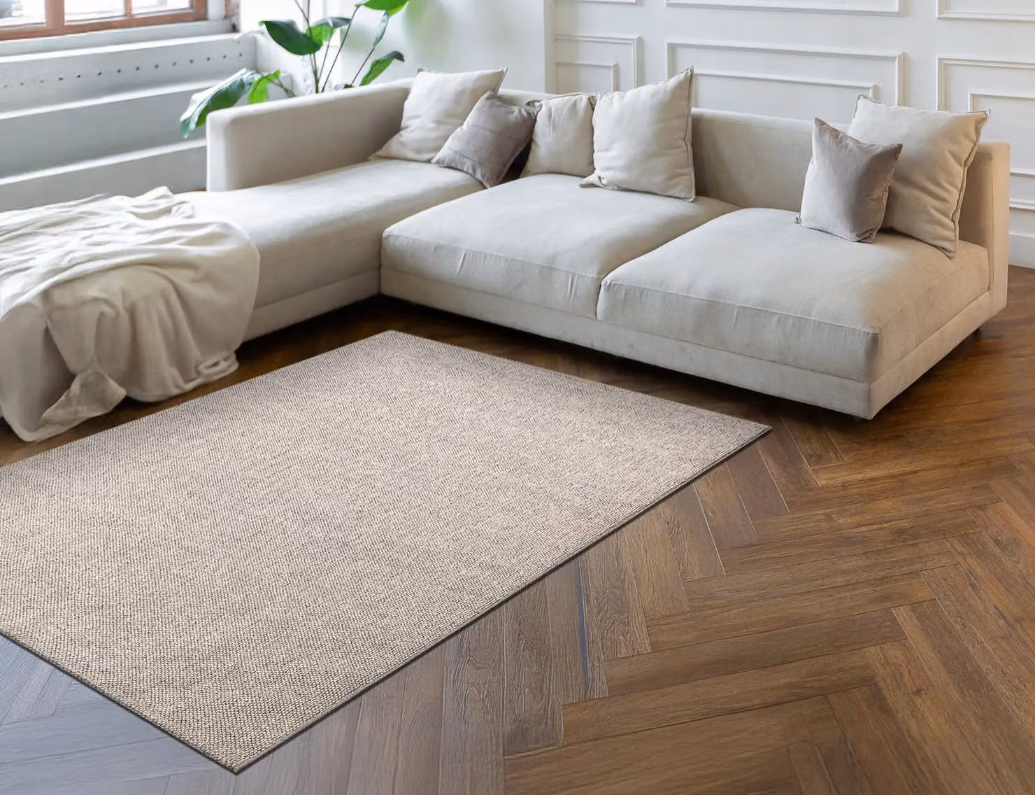 RugsX Casablanca Loom Boho Rectangular Rug in Brown, W: 200 cm, L: 400 cm – 2