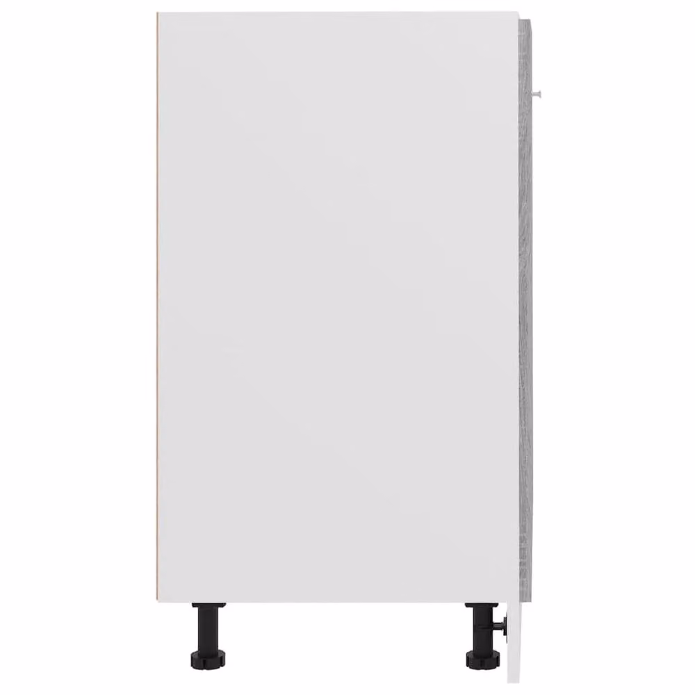 Berkfield Home Premium Grey Sonoma Kitchen Base Unit with Hinged Doors, W/D/H: 60 x 46 x 81.5 cm – 2