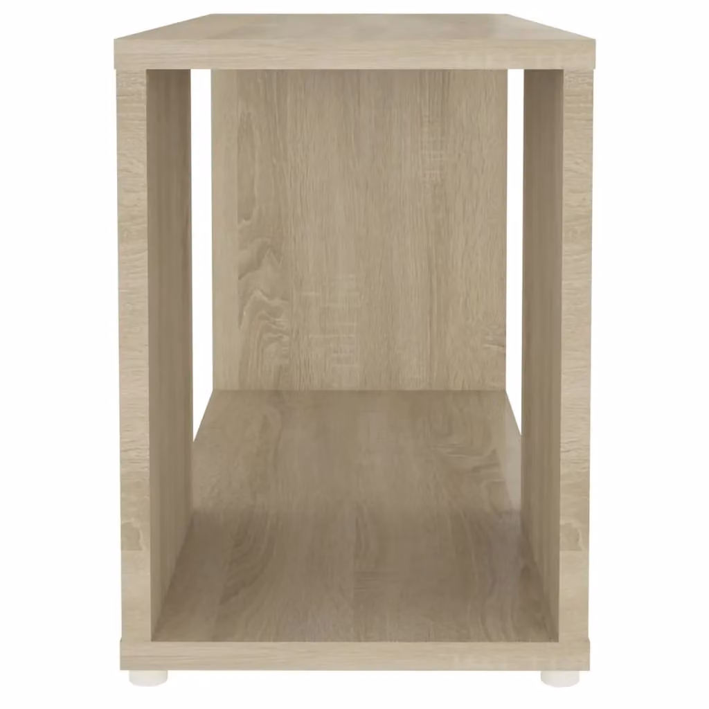 Berkfield Home Sonoma Oak TV Cabinet in Brown, W/D/H: 60 x 24 x 32 cm – 3