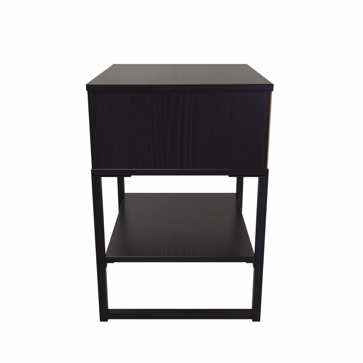 Ready Assembled 2 U Tamworth Double Open Unit in Black – 2