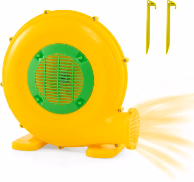 Costway 450W Air Pump Fan in Yellow