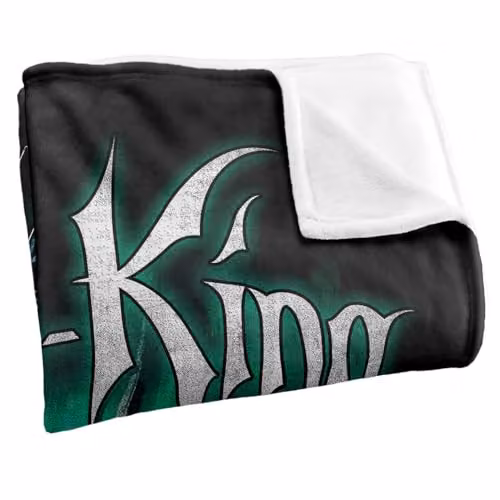 Warner Bros. Lord of the Rings Witchking Heavy Metal Super Soft Fleece Throw Blanket, Multicolour, W/D/H: 127.0 x 152.4 x 1.0 cm – 2