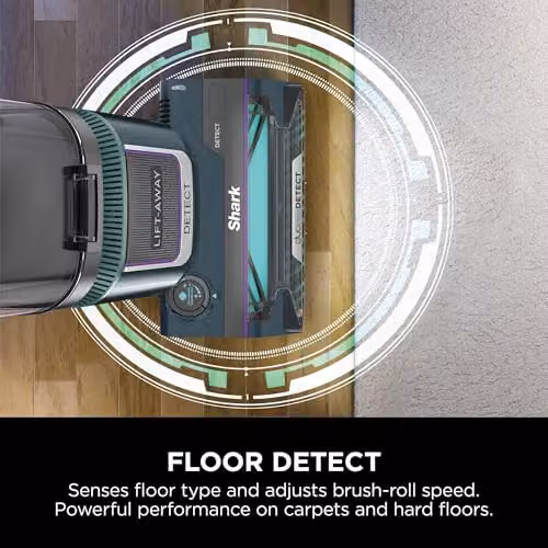 Shark Detect XL Corded Upright Vacuum Cleaner with DuoClean Detect and Anti-Tangle Roller, Petrol and Silver – 3