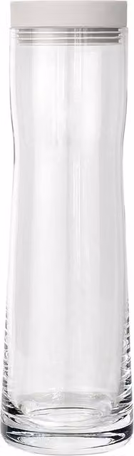 Blomus Splash Water Carafe with Lid, Transparent and Beige, 1000ml