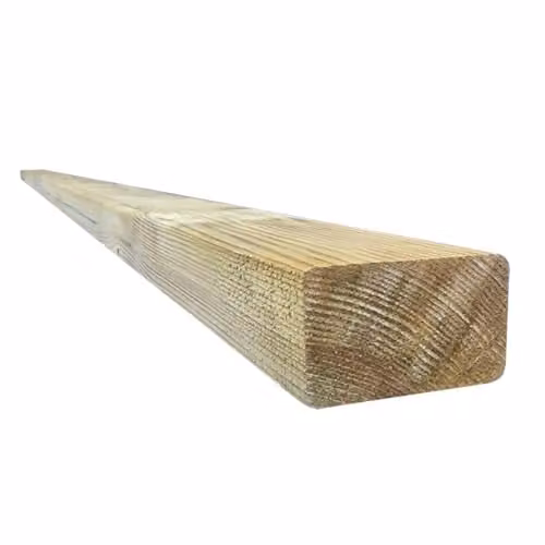 Snowdon Timber Pressure Treated CLS Decking Joist, Natural Brown, W: 3.8 cm, H: 6.3 cm, L: 240 cm