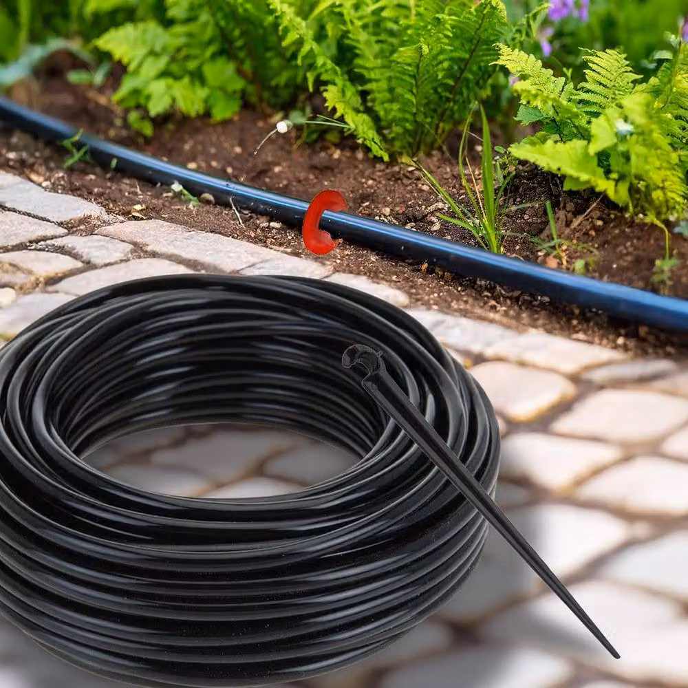 BARGAINS-GALORE 71-Piece Micro Irrigation System with 23m Tubing, Emitters, Connectors and Stakes in Black – 2