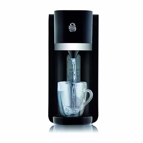 Swan Instant Hot Water Dispenser with 1.5L Tank Capacity, Black