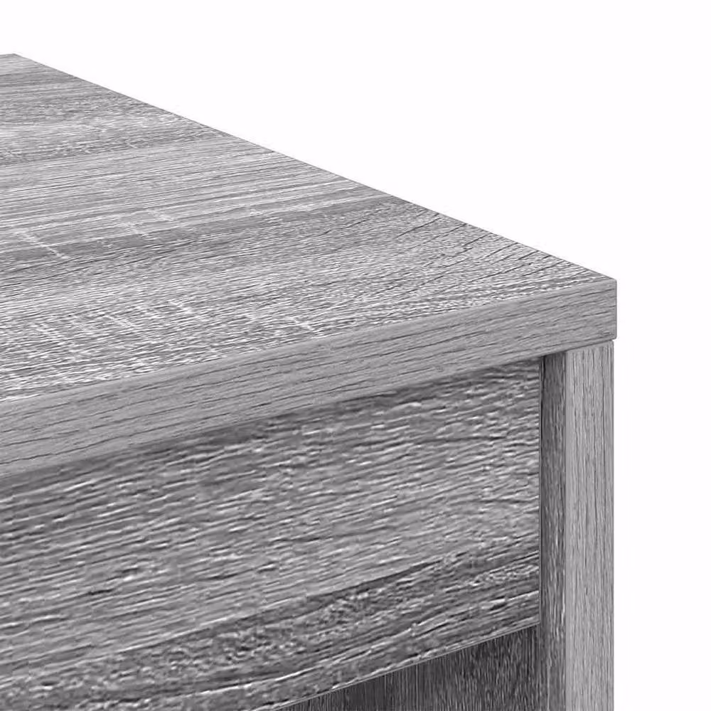 Berkfield Home Traditional Writing Desk in Grey, W/D/H: 60 x 40 x 76 cm – 4