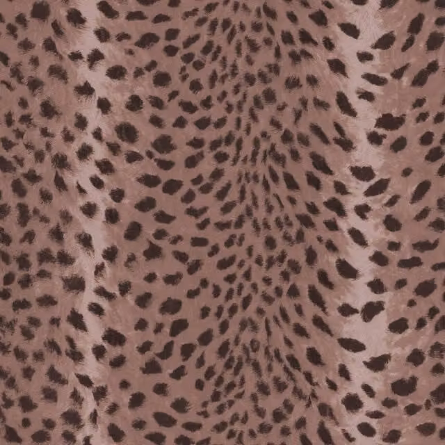 House of Hackney Savanna Cosmos Wallpaper Sample in Brown
