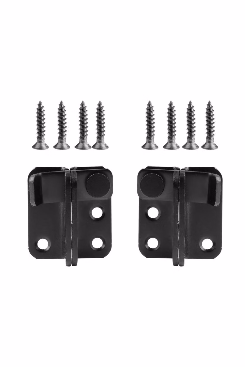 KDMD Heavy Duty Stainless Steel Slide Latch Door Bolt in Black – 2