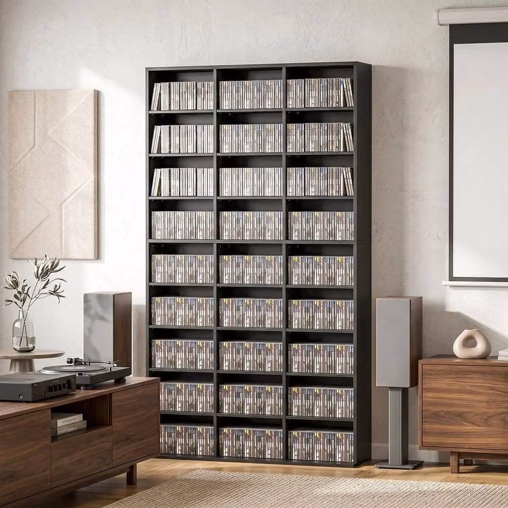 FORGEVIO 835 CD/500 DVD Media Storage Unit in Black – 2