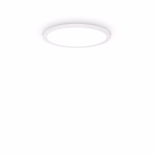 Netlighting Fly Slim LED Flush Ceiling Light, White, 35cm, 2700K, IP40