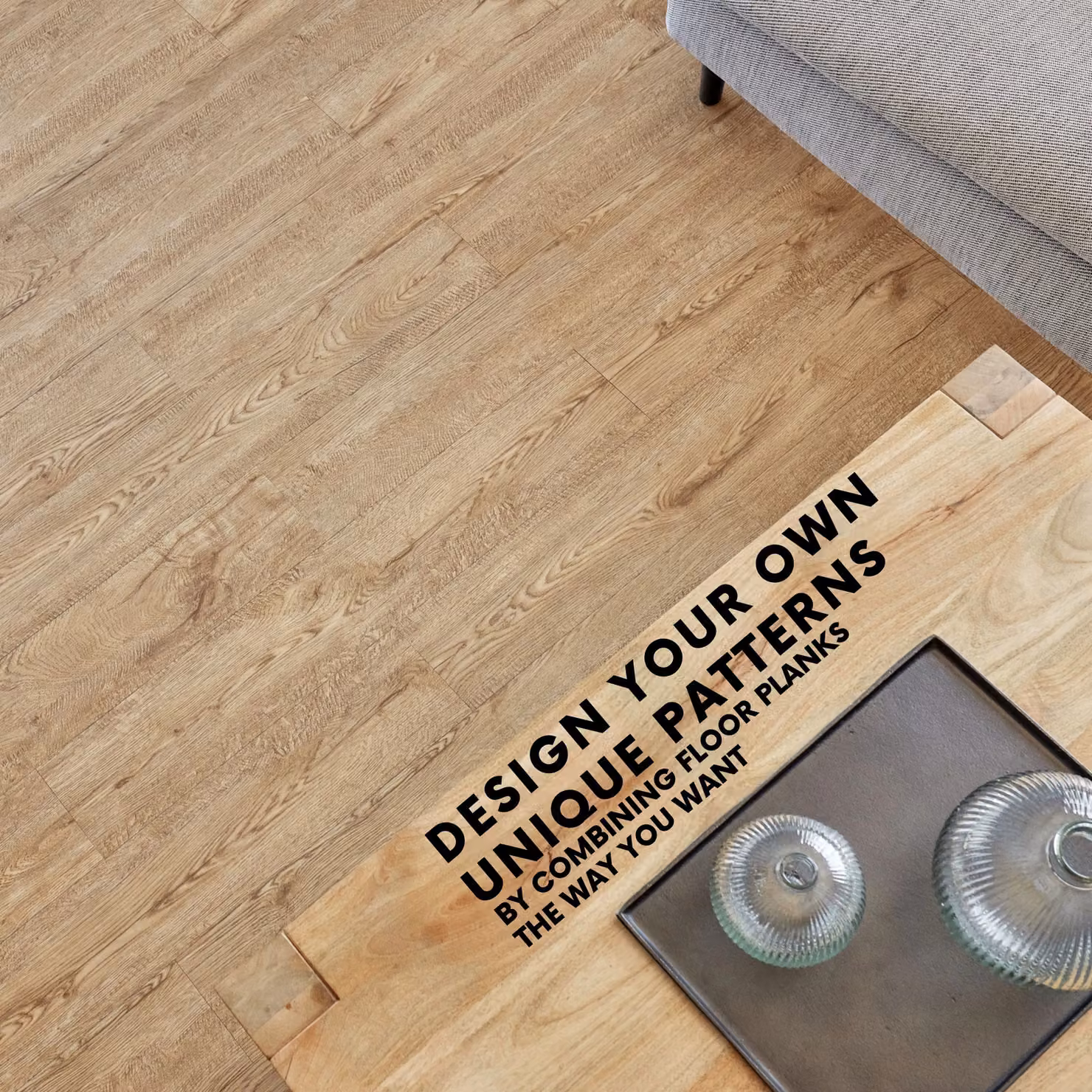 Novecrafto Self Adhesive Wood Look Vinyl Floor Planks, 36 Pack, Brown, W: 91.4 cm, D: 15.2 cm – 1