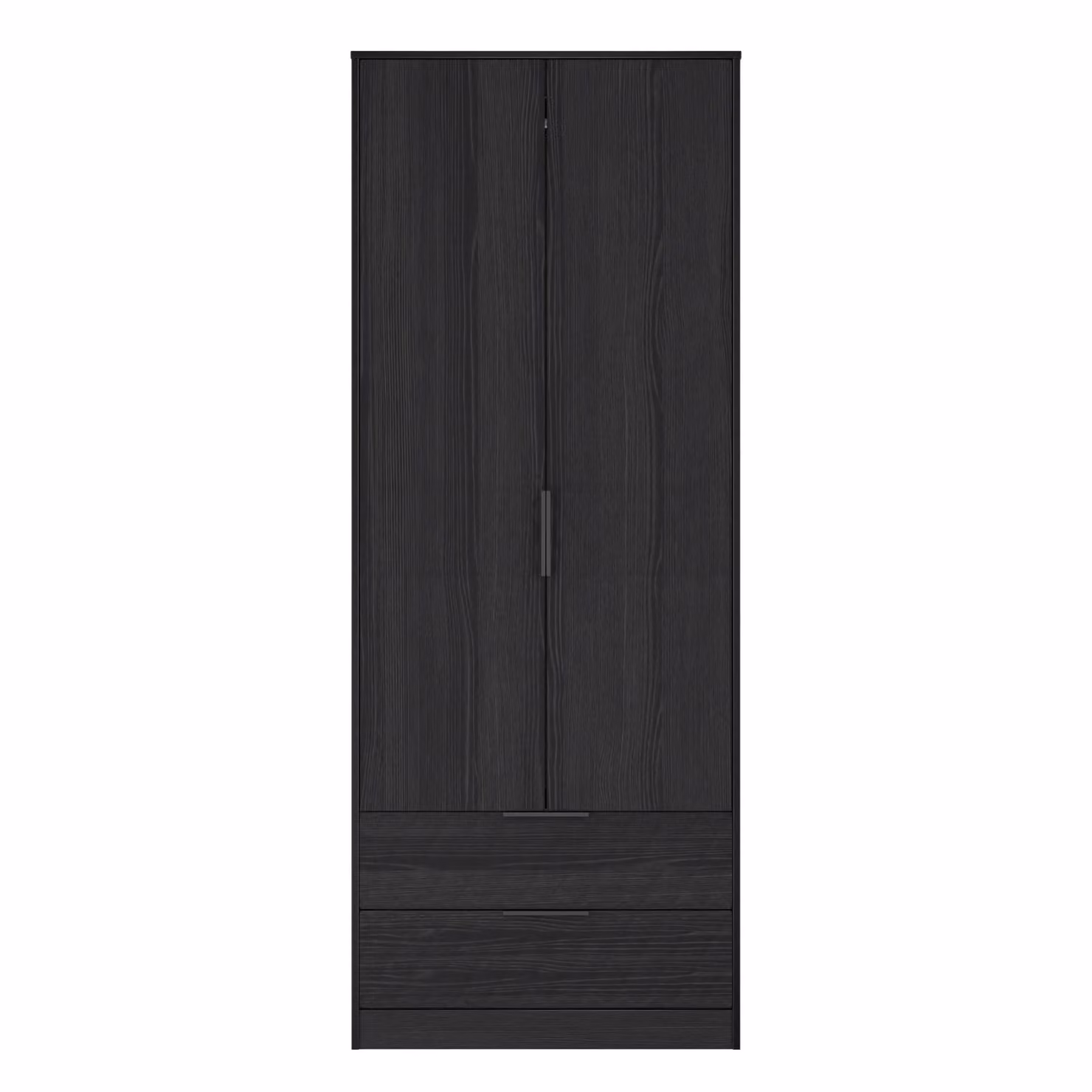 Ready Assembled 2 U Islay Black 2 Door 2 Drawer Wardrobe – 2