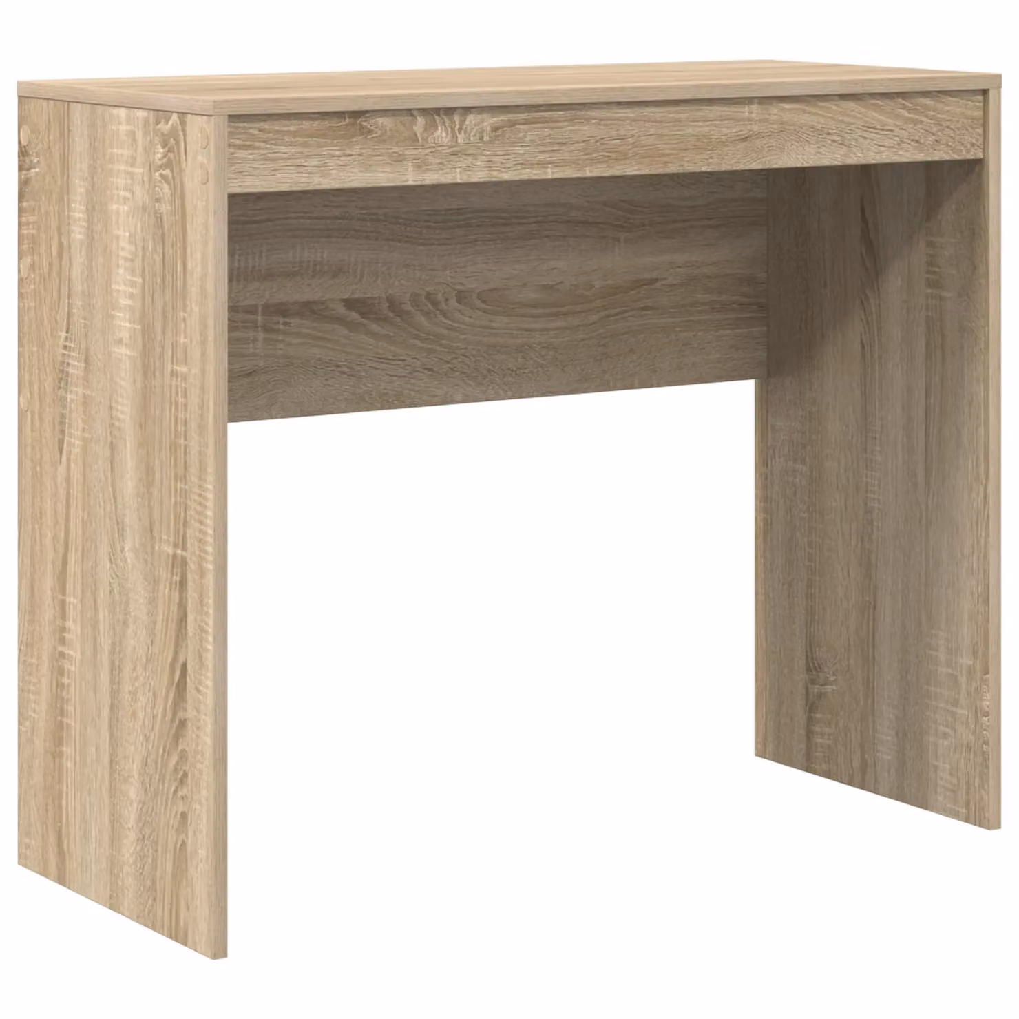 Berkfield Home Writing Desk in Sonoma Oak, Brown, W/D/H: 90 x 40 x 76 cm – 1