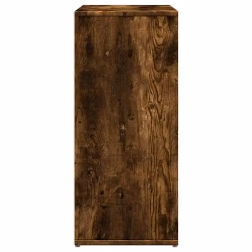 vidaXL Modern Sideboard in Brown Smoked Oak, W/D/H: 60 x 31 x 70 cm – 4