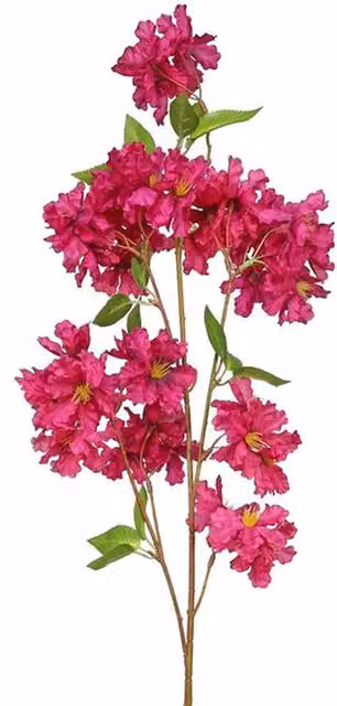 Kingsbury Gifts Artificial Silk Apple Tree Blossom in Pink, Height: 80 cm
