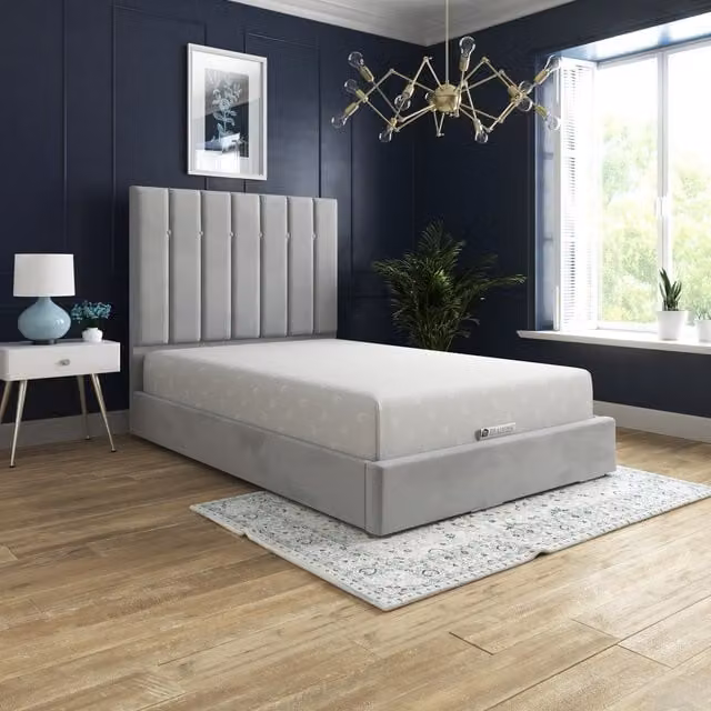 Pureflex Luxury Memory Foam Orthopaedic Mattress, White, W/D/H: 75 x 190 x 20.32 cm
