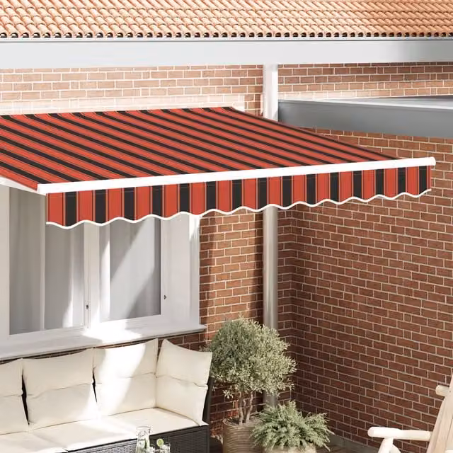 Berkfield Home Multicolour Awning Valance for 3.5 m Frame, W: 330 cm, H: 20 cm – 1